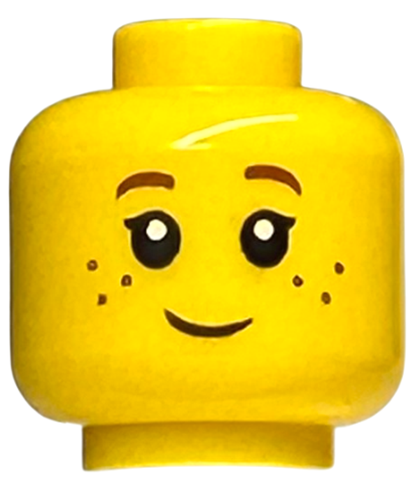 ID item:3626pb3330, Head Child, Yellow