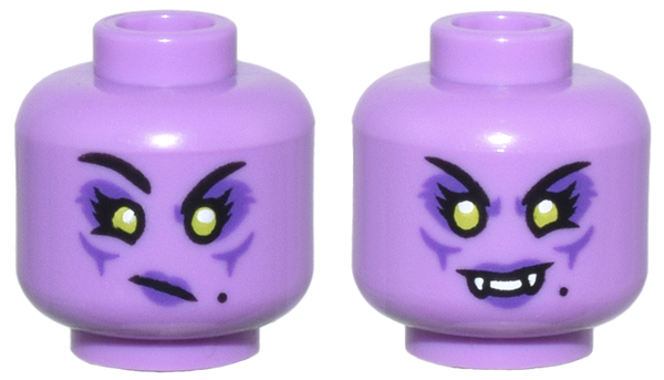 ID item:3626pb3497, Head Dual Sided Female, Lavender