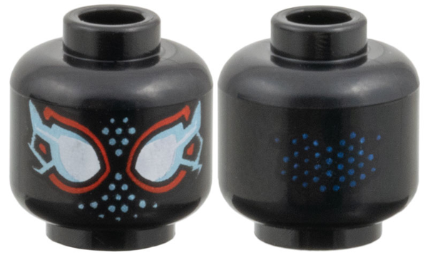 ID item:3626pb3942, Head Alien with Spider-Man, Black