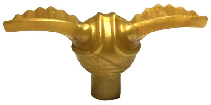 ID item:37704 , Winged, HP Quidditch Golden Snitch, Pearl Gold