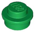 ID item:4073 Plate, Round 1 x 1 Green