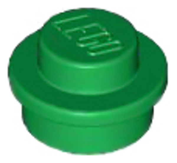 ID item:4073 Plate, Round 1 x 1 Green