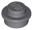 ID item:4073, Plate, Round 1 x 1, Dark Bluish Gray