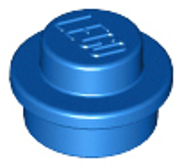 ID item:4073 Plate, Round 1 x 1 Blue