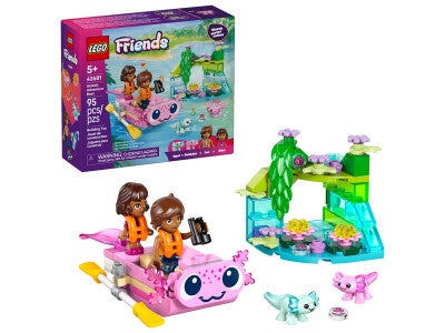 Lego Axolotl Adventure Boat 42681 set