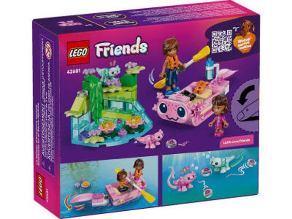 Lego Axolotl Adventure Boat 42681