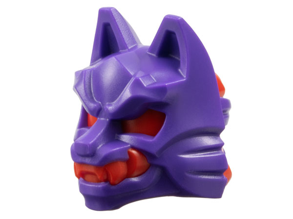 ID item:4919pb02, Headgear Mask Wolf, Dark Purple