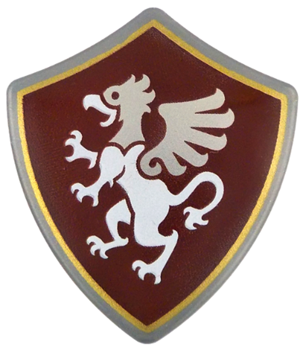 ID item:4972pb02, Shield Quadrilateral, Plat Silver