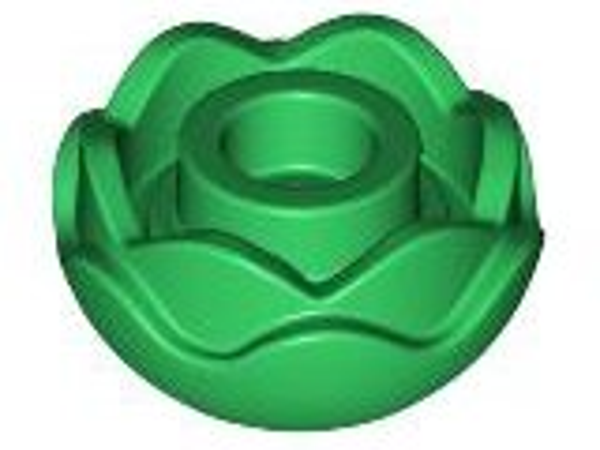 ID item:5904, Plant Flower Round with 2 Layers (Peony Rose, Green