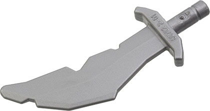 ID item:60752, Scimitar with Nicks, Flat Silver