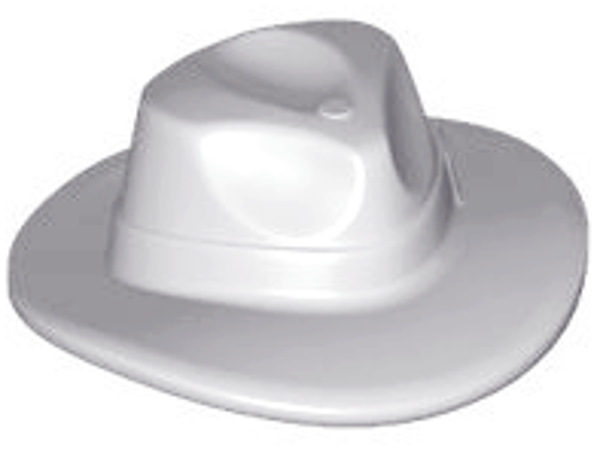 ID item:61506, Headgear Hat, Ligth bluish Gray,