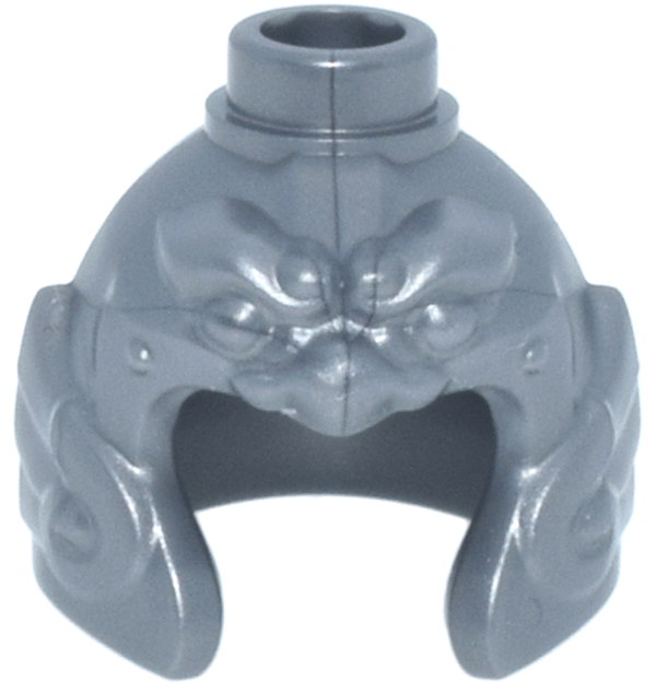 ID item:6646, Headgear Helmet, Flat silver