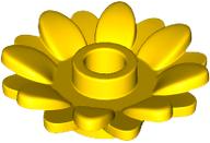 ID item:6901, Plant Flower 2 x 2 Round with 16 Petals (Sunflower), Yellow