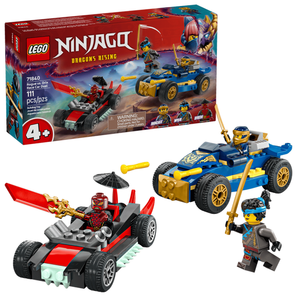 Lego Rogue vs. Drix racewagenduel 71840 set
