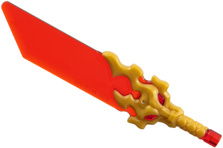 ID item:7268pb01, Weapon Sword with Pommel, Trans Red