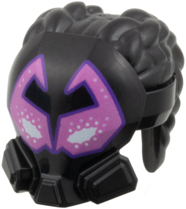 ID item:7416pb01, Hair Coiled, Black