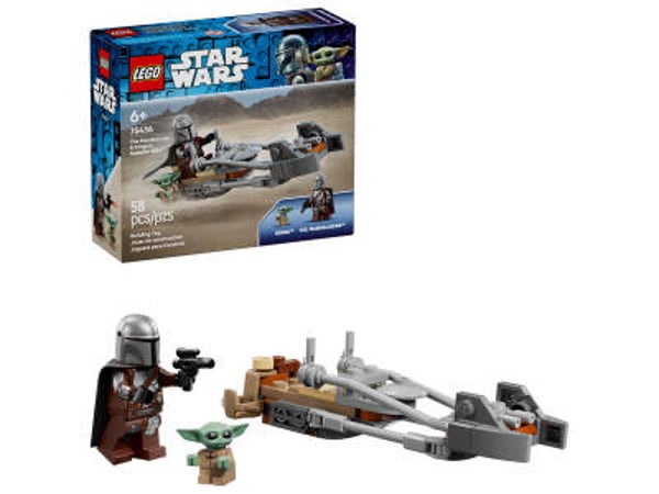 Lego the Mandalorian & Grogu's speeder bike™ 75436 set