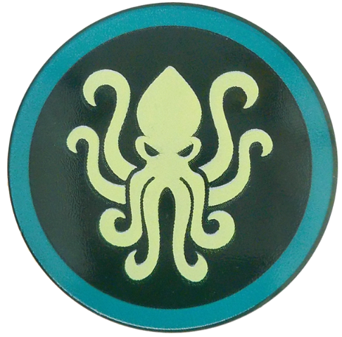 ID item:75902pb35, Shield Circular / Round, Dark Green