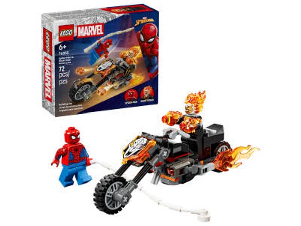 Lego Spider-Man vs. Ghost Rider motor 76335 set