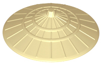 ID item:93059, Headgear Hat, Dark Tan