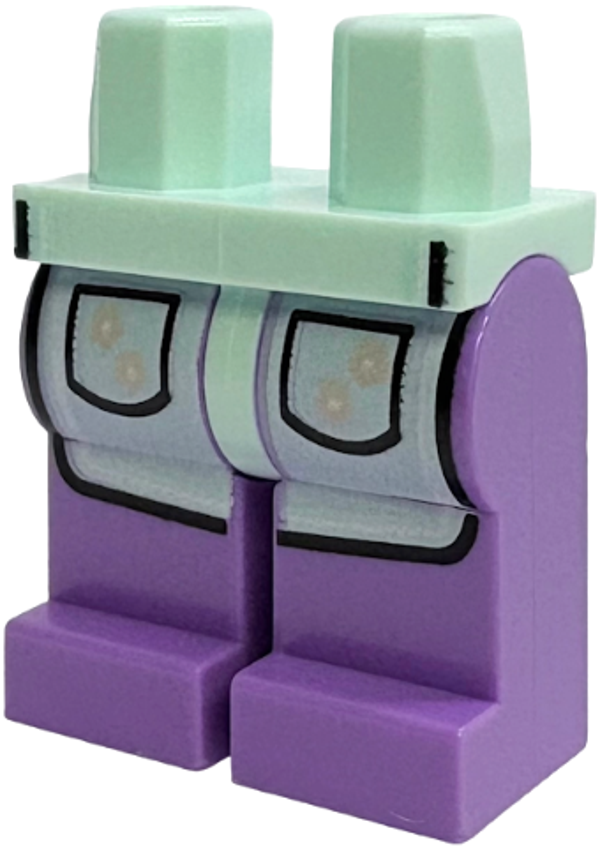 Item No:970c157pb01 Hips and Medium Lavender Legs