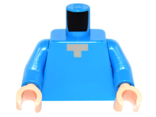 Item No:973pb1813c01 Torso Pixelated Light Nougat Neck Pattern