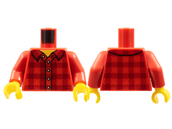 Item No:973pb2343c01 Torso Plaid Flannel Shirt
