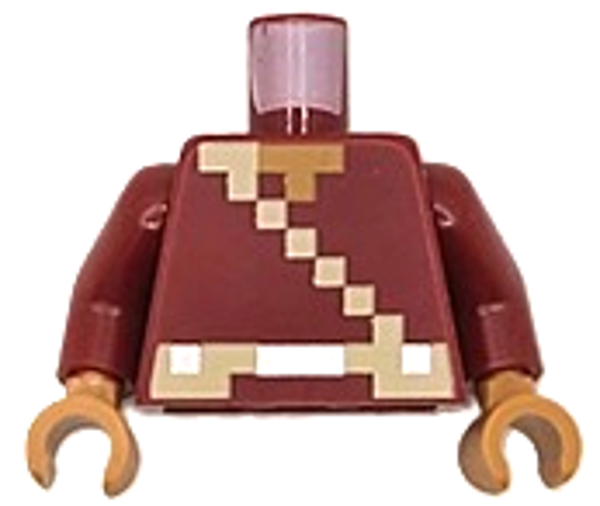Item No:973pb5507c01 Torso Pixelated Medium Nougat Neck