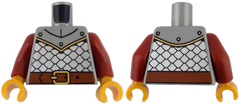 Item No:973pb6134c01 Torso Silver Armor