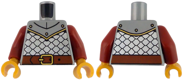 Item No:973pb6134c01 Torso Silver Armor