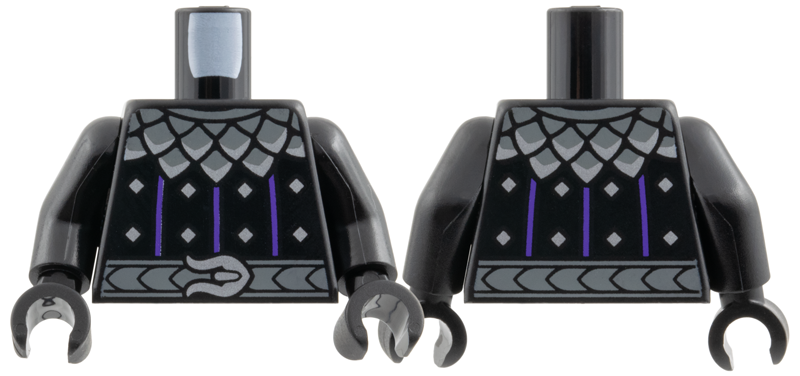 Item No:973pb6230c01 Black Torso Castle