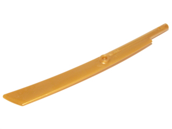 ID item:98137, 1 Blade 10L with Bar (Sword Blade), Pearl Gold