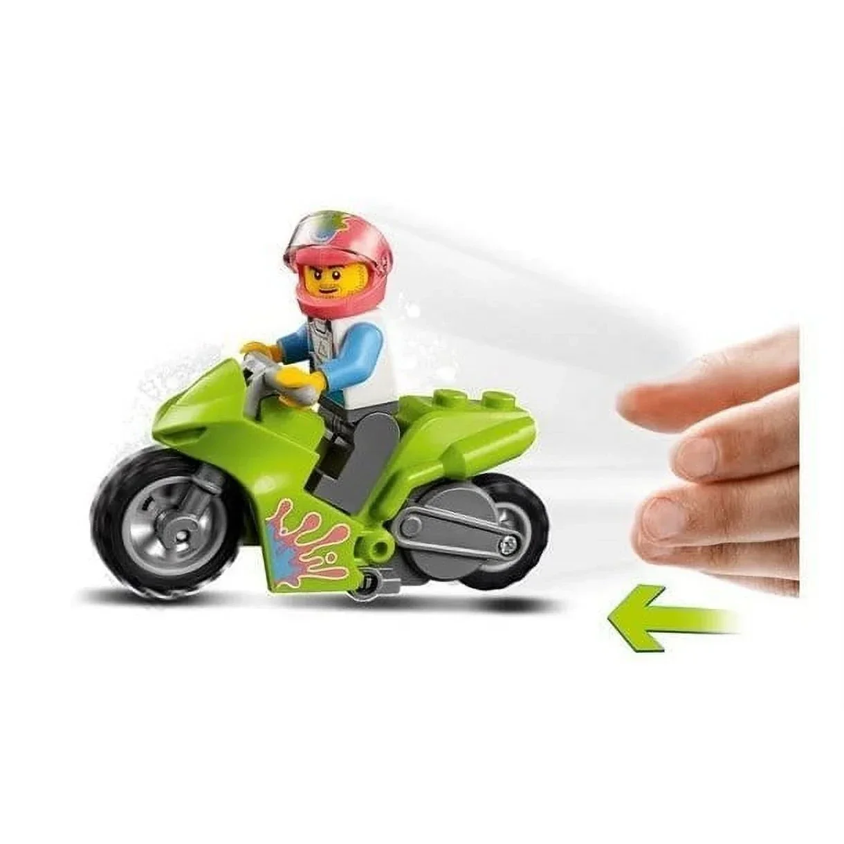 Lego City Stuntshow motorfiets (zonder minifiguur)