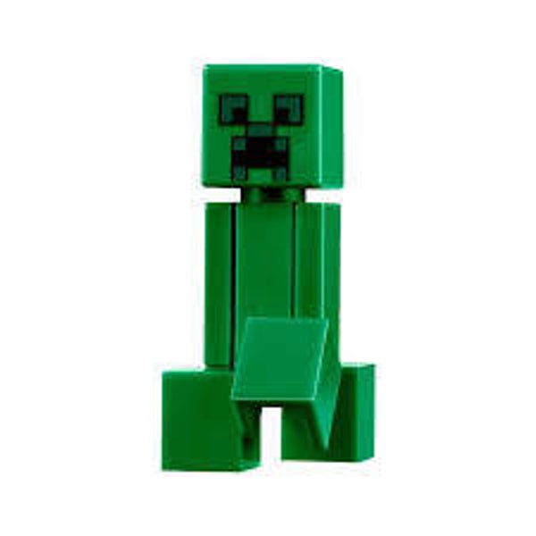 Lego Creeper Mine minifiguur