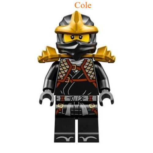 Lego Cole ZX minifiguur Legacy met zwaard