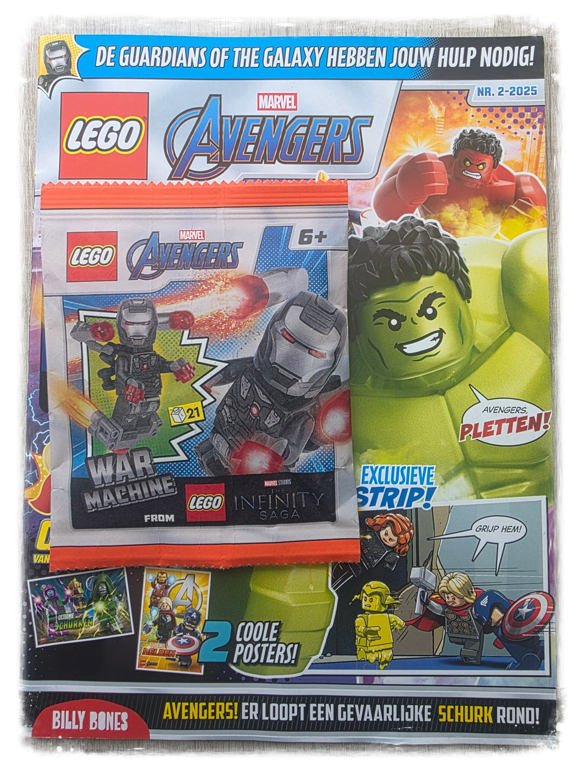 Lego Avengers War Machine 02-2025