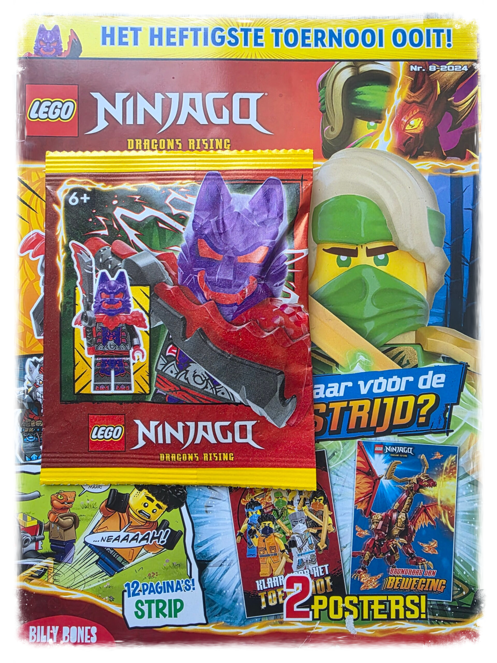 Lego Ninjago Wolf Masker General 08-2024
