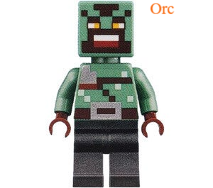 Lego Orc Warrior minifiguur met zwaard