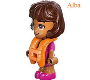 Lego Alba minifiguur