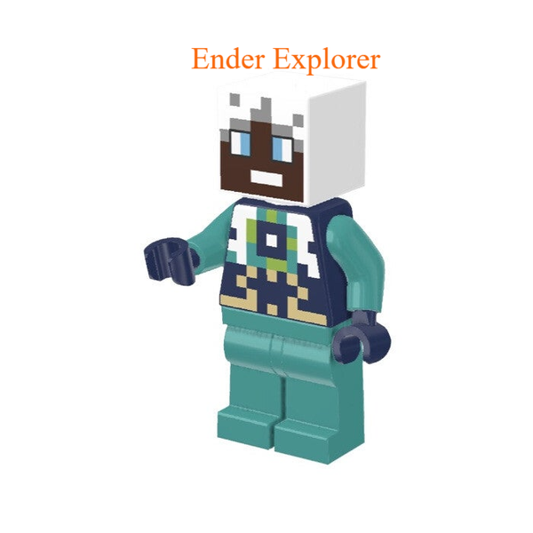 Lego Ender Explorer minifiguur met zwaard