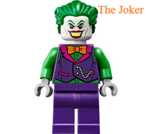 Lego The Joker minifiguur met breekijzer