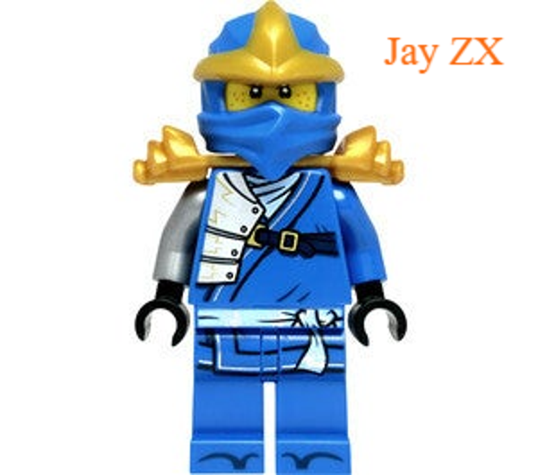 Lego Jay - ZX minifiguur met accessoires
