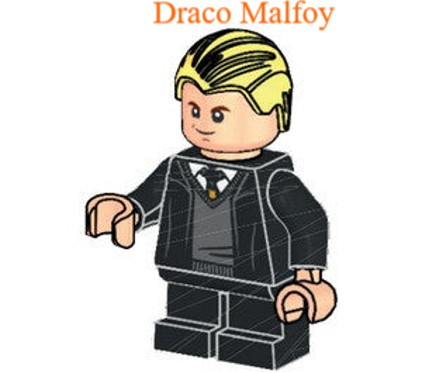 Lego Draco Malfoy minifiguur