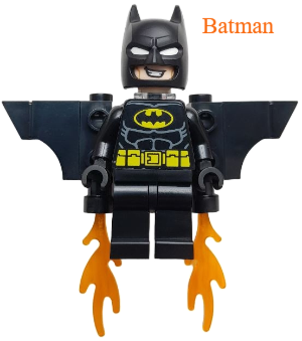 Lego Batman minifiguur met accessoires