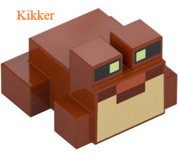 Lego Kikker minifiguur
