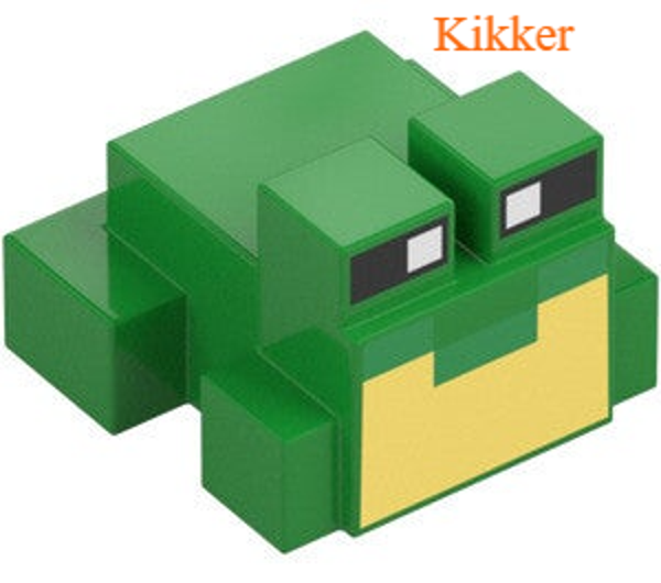 Lego Kikker minifiguur