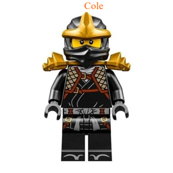 Lego Cole ZX minifiguur Legacy met zwaard