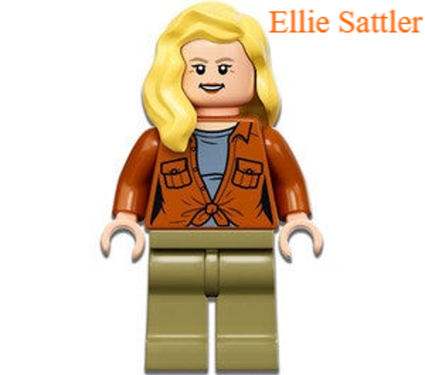 Lego Ellie Sattler minifiguur