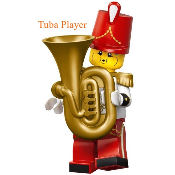 Lego Tuba Player minifiguur
