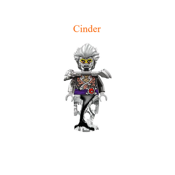 Lego Cinder met zwaard